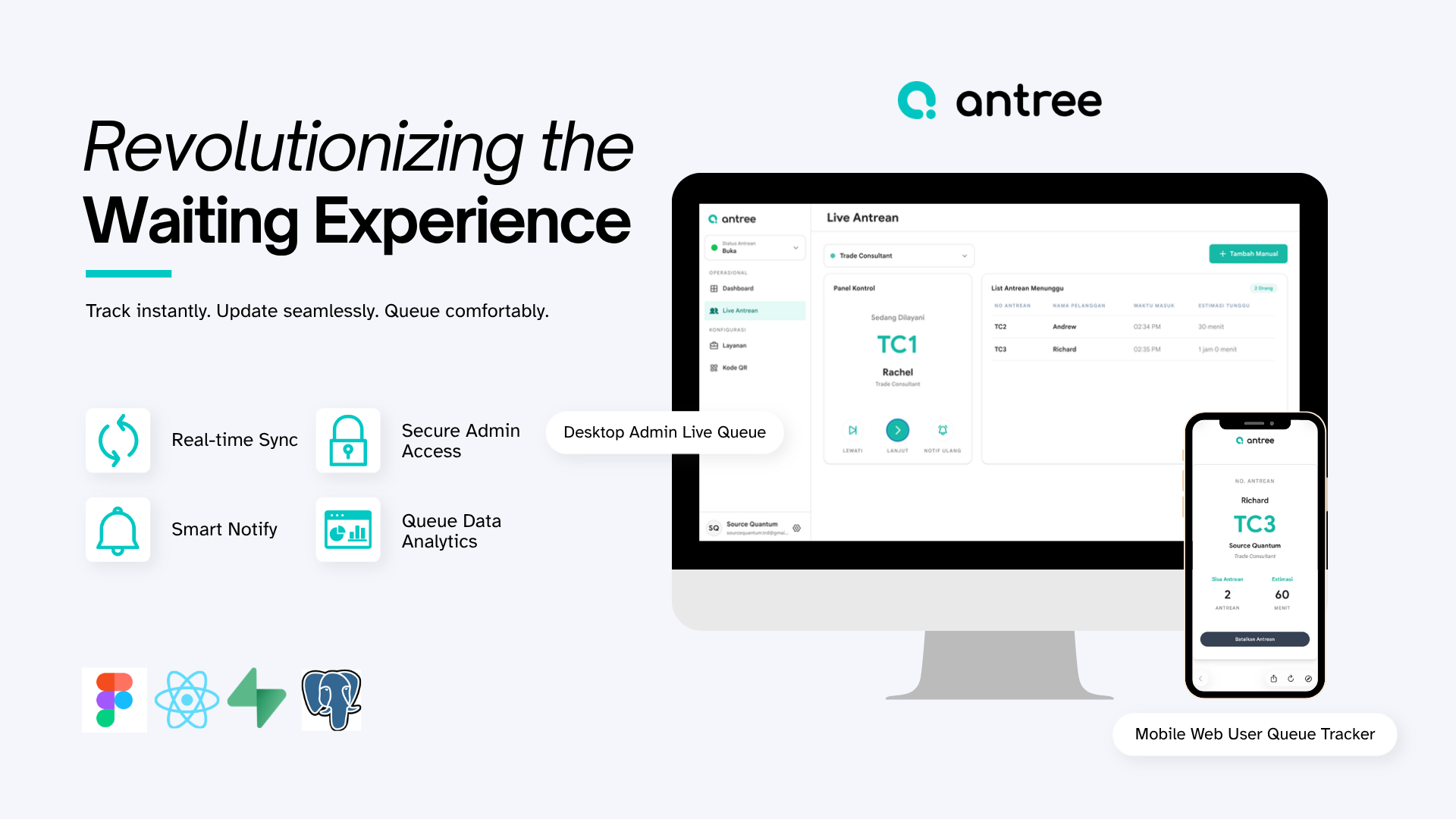 Antree project interface preview